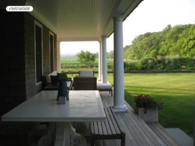 New York City Real Estate | View  | wraparound porch dining | View 8