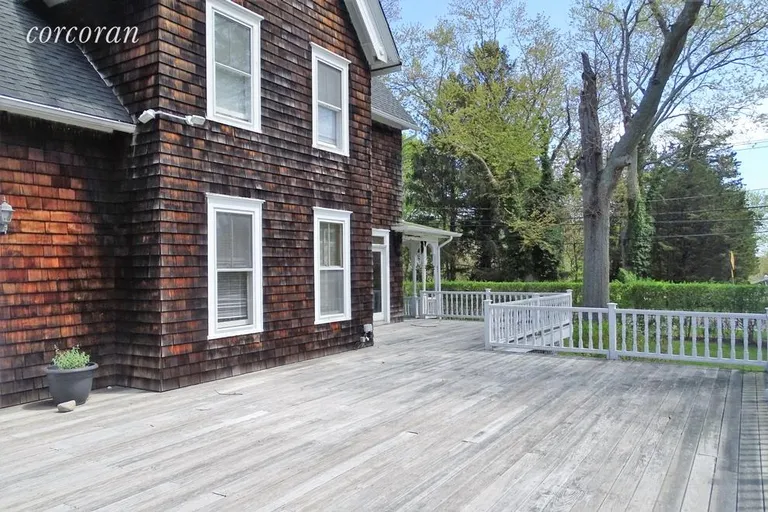 New York City Real Estate | View 157 North Ferry Road | Large Deck | View 11