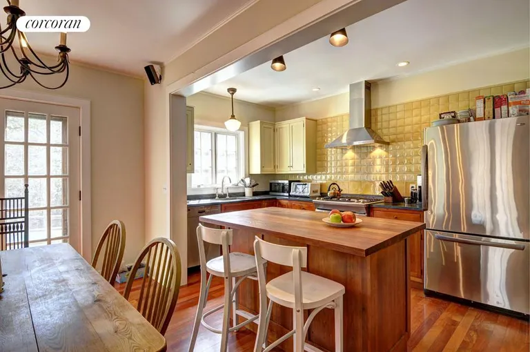 New York City Real Estate | View  | Kitchen features cherry cabinetry and high end appliances | View 9