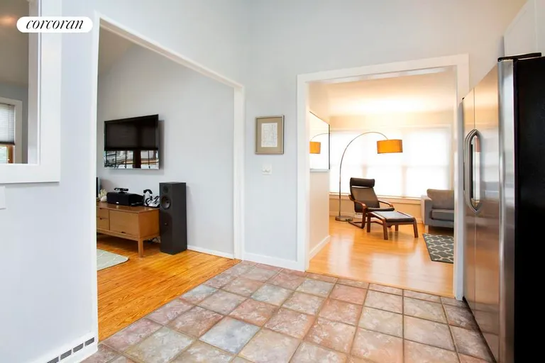 New York City Real Estate | View  | kitchen looking into sunroom / dining area | View 4