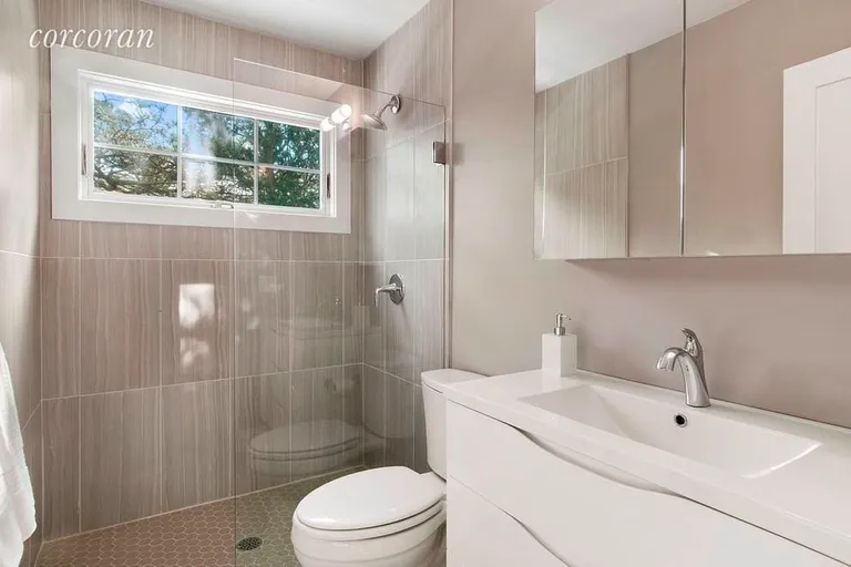 New York City Real Estate | View 76 Wyandanch Lane | Guest Bath | View 9