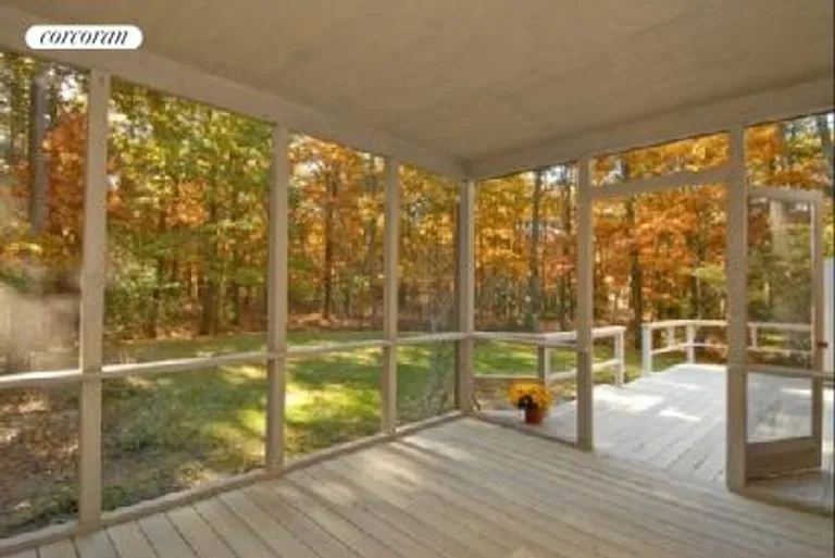 New York City Real Estate | View  | Screened in porch and backyard decking | View 2