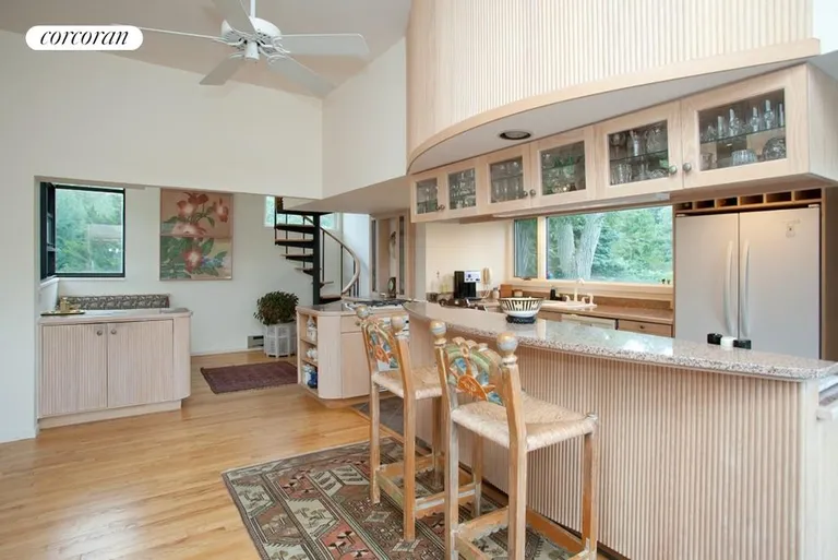 New York City Real Estate | View  | Kitchen with banquet | View 4