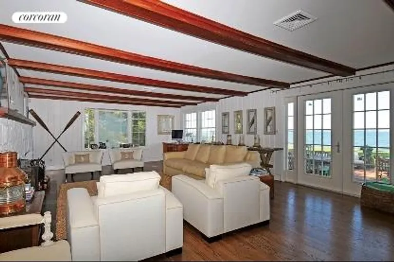 New York City Real Estate | View  | Living room has awesome views and a fireplace | View 5