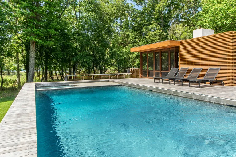 New York City Real Estate | View  | Heated gunite pool and hot tub | View 6
