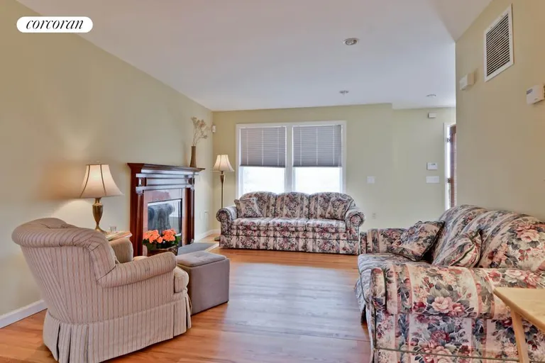 New York City Real Estate | View  | living area with fireplace | View 2