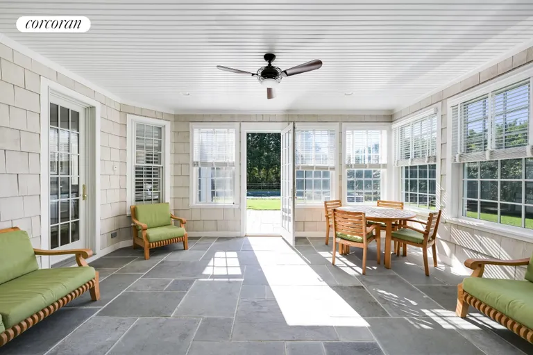 New York City Real Estate | View 11 Osprey Way | Sunroom w heated floors | View 7