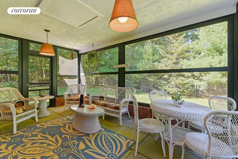 New York City Real Estate | View  | Wonderful Screened Porch | View 7