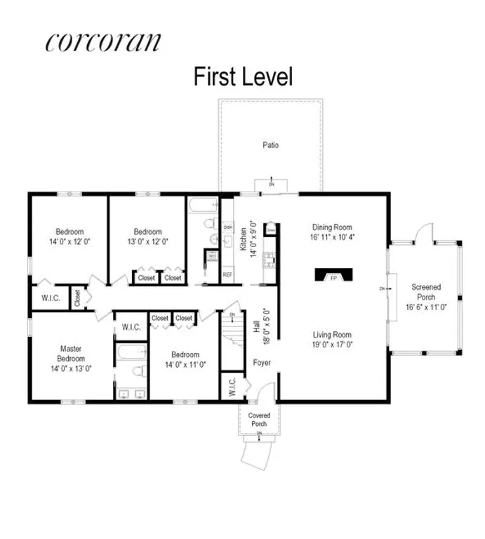 New York City Real Estate | View  | Main Floor Plan | View 15