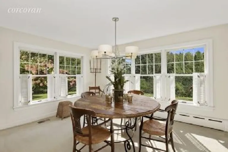 New York City Real Estate | View 33 Old Field Lane | Breakfast Table | View 4