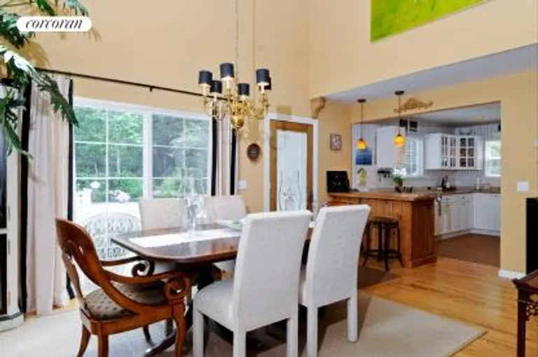 New York City Real Estate | View  | Dining room overlooking gardens | View 7