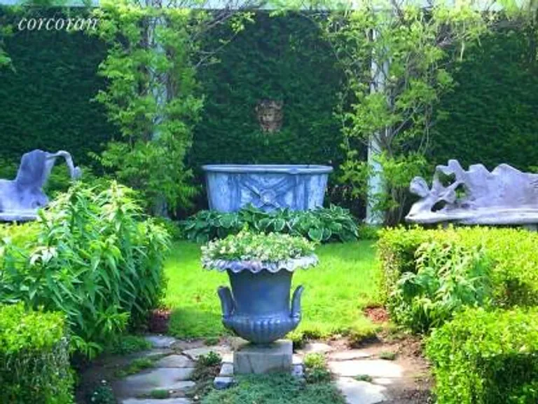 New York City Real Estate | View 53 Bay Avenue | Formal Garden | View 5