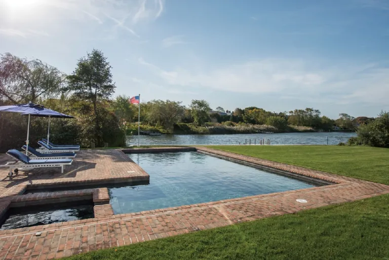 New York City Real Estate | View  | bayfront heated gunite pool | View 17