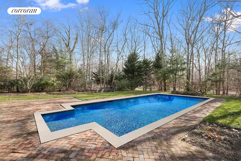 New York City Real Estate | View  | Heated pool, with stunning seasonal landscaping | View 11