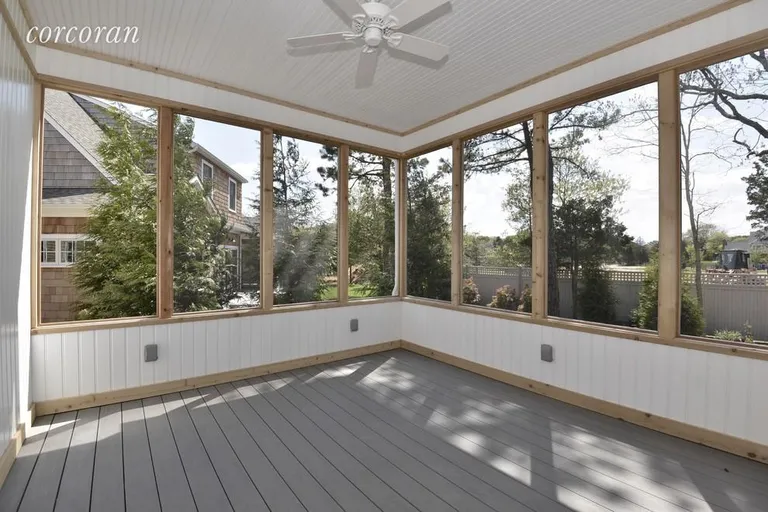 New York City Real Estate | View 19 Montauk Hwy, Jessup's Landing #13 | Screen Porch | View 2