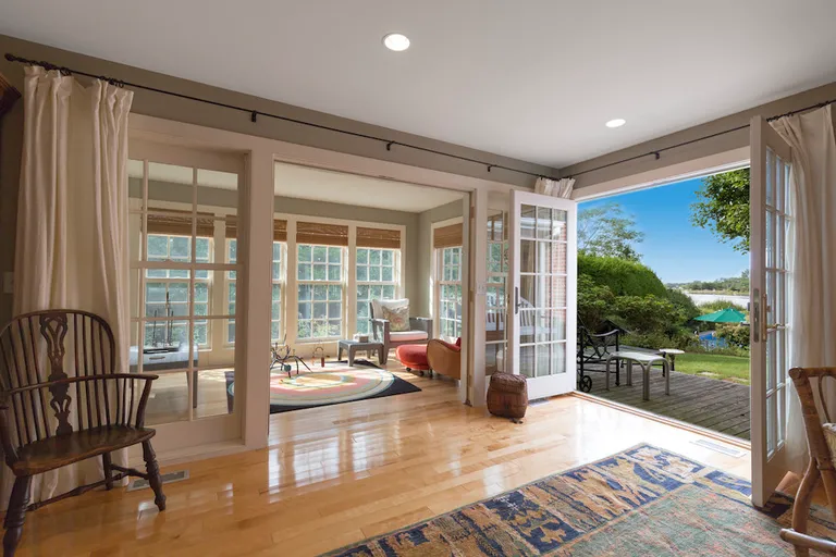 New York City Real Estate | View  | Downstairs master suite with sun room | View 11