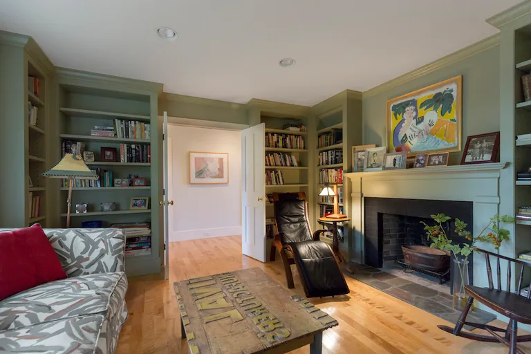 New York City Real Estate | View  | Library fireplace | View 12