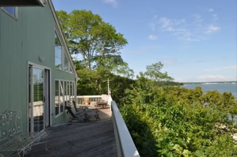 New York City Real Estate | View 55 Shore Road | Deck | View 4