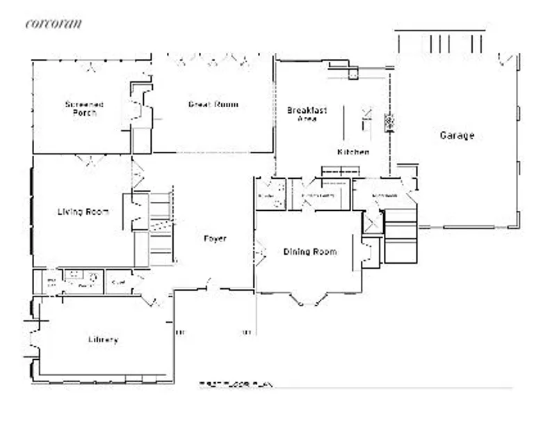 New York City Real Estate | View  | Floor Plans: 1st Floor | View 3