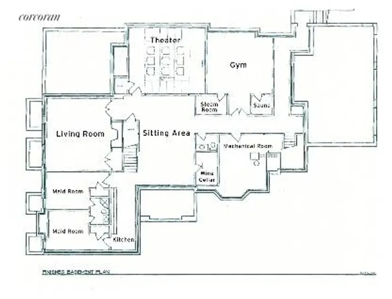 New York City Real Estate | View  | Floor Plans: Basement | View 5