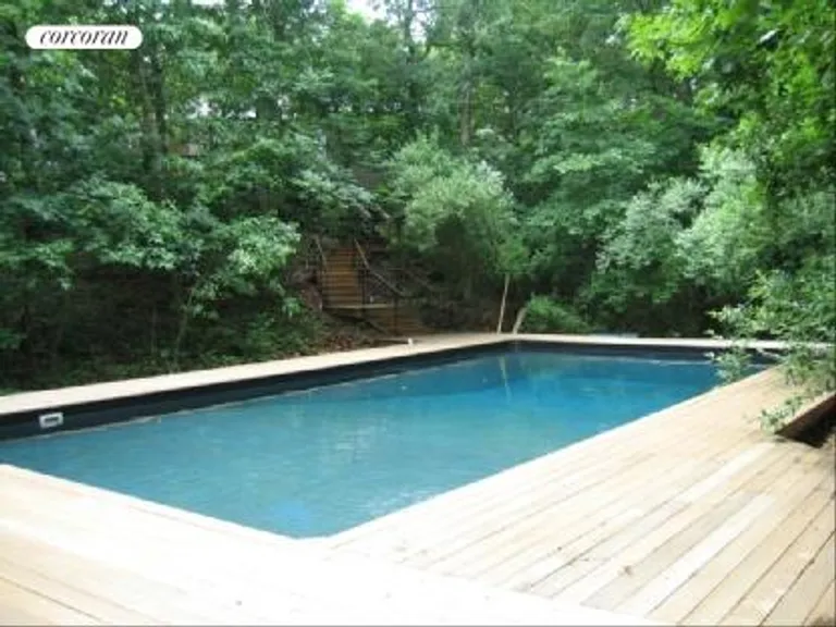 New York City Real Estate | View  | Pool Surrounded by Nature | View 5