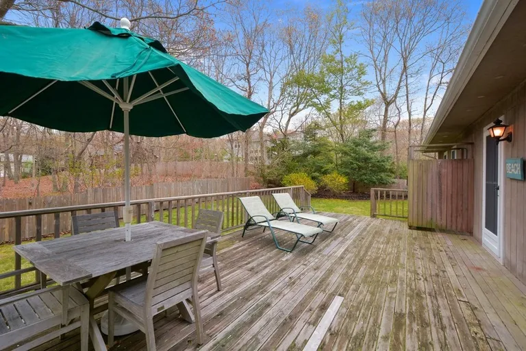 New York City Real Estate | View 29 Harbor Blvd | Ample decking with outdoor shower | View 9