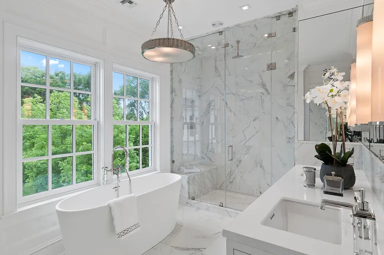 New York City Real Estate | View  | Master Bath With Soaking Tub And Shower | View 11