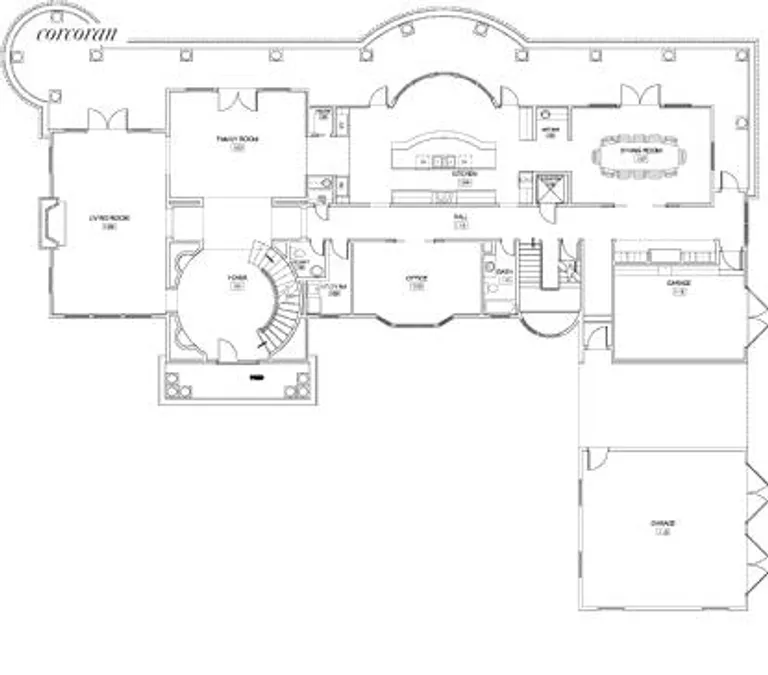 New York City Real Estate | View  | Floor Plan - 1st Floor | View 3