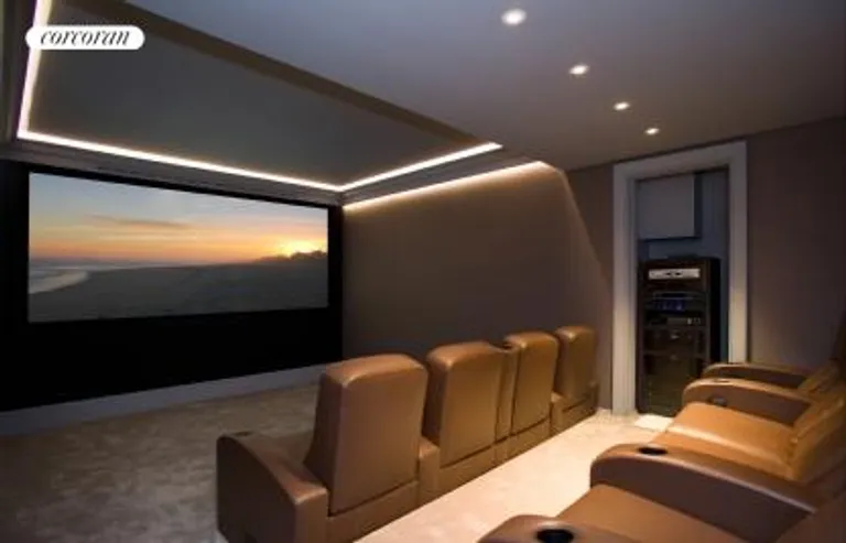 New York City Real Estate | View  | Hi-Def Home Theatre w/ Leather Recliners | View 16