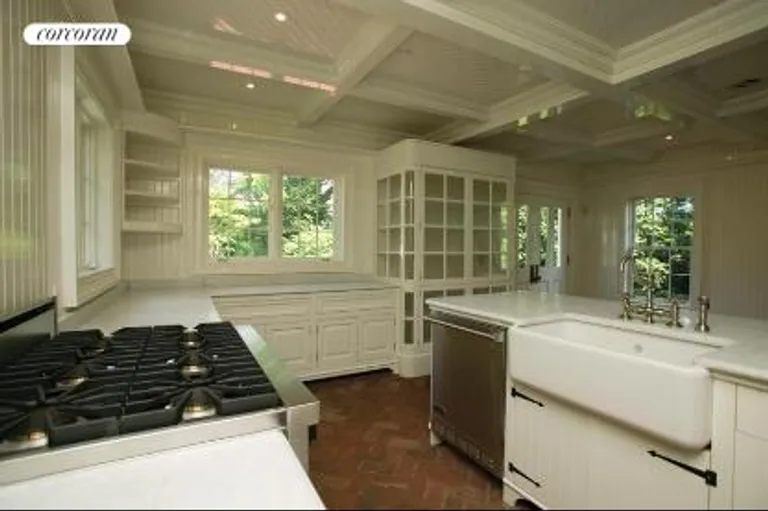 New York City Real Estate | View  | Custom Kitchen with Fireplace | View 3
