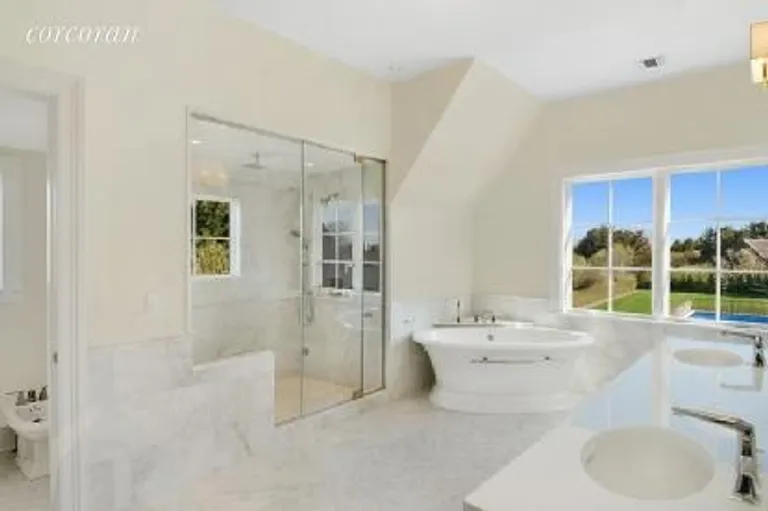 New York City Real Estate | View 79 Ericas Lane | Marble master bathroom | View 11