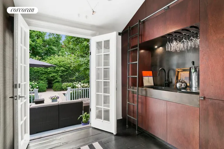 New York City Real Estate | View  | Bar with wine fridge, sink and ice maker | View 8