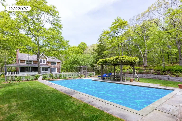 New York City Real Estate | View  | Pool w/ Wisteria Covered Arbor | View 12