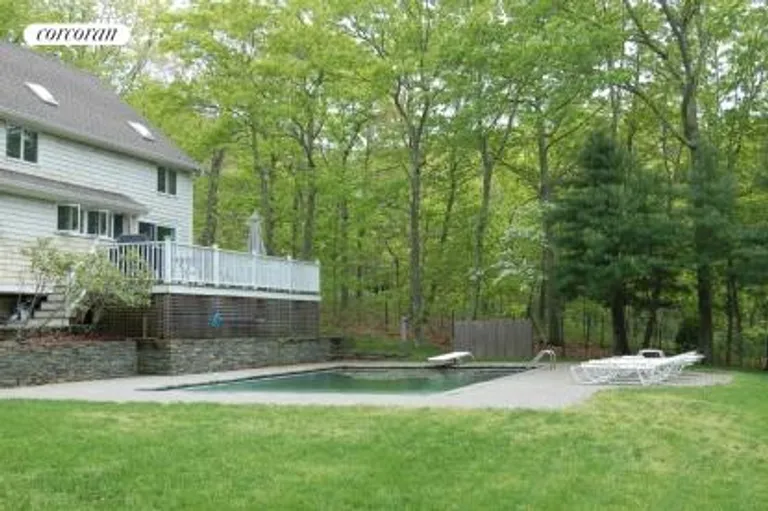 New York City Real Estate | View  | Heated Pool with Stone Wall | View 2