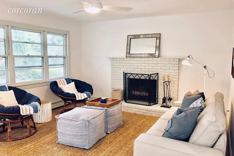 New York City Real Estate | View 46 Gull Road | Living room | View 2