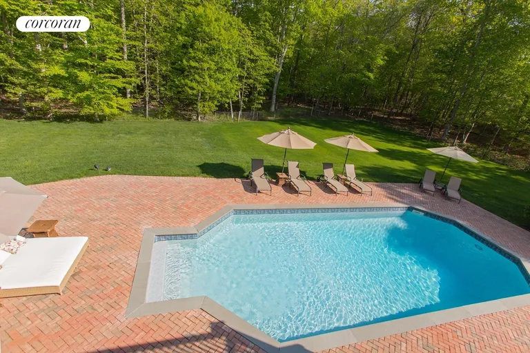 New York City Real Estate | View 320 Millstone Brook Road | HEATED POOL AND MANICURED GROUNDS | View 2