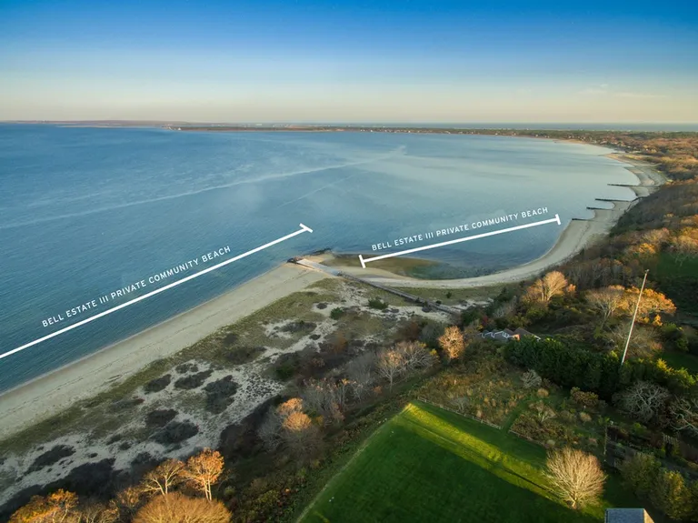 New York City Real Estate | View  | Private Community Beach on Gardiner's Bay | View 3