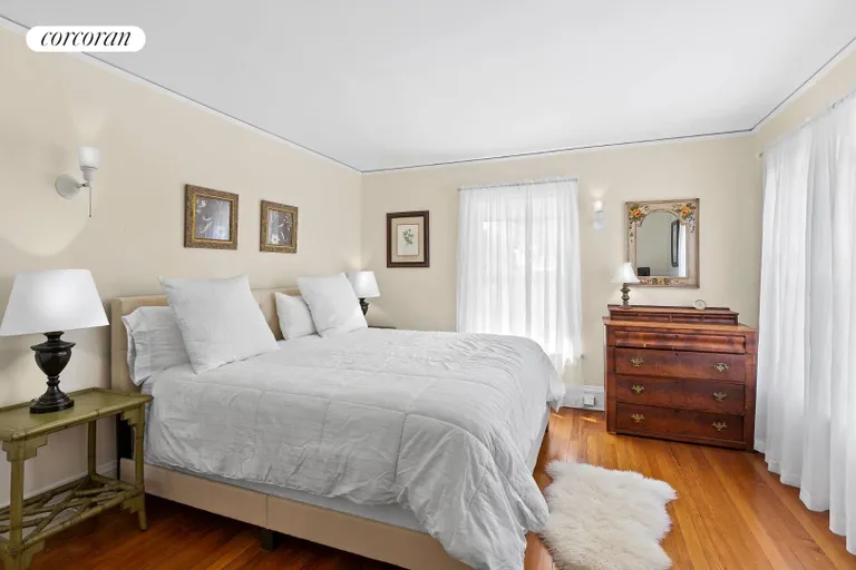 New York City Real Estate | View  | PRINCIPLE BEDROOM OVERLOOKING POOL | View 7