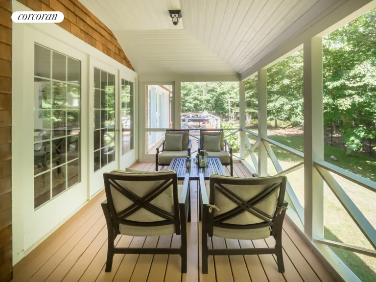 New York City Real Estate | View 16 Alexis Court | Screened in Porch | View 8