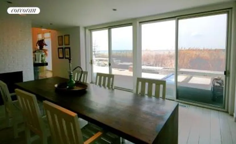 New York City Real Estate | View  | Formal Dining Room with Mecox Bay Views | View 9