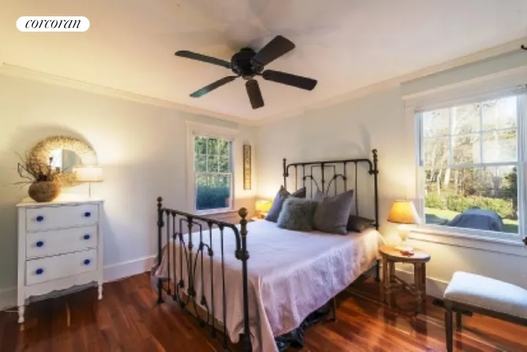 New York City Real Estate | View 4 Charter Lane | DOWNSTAIRS QUEEN BEDROOM | View 8