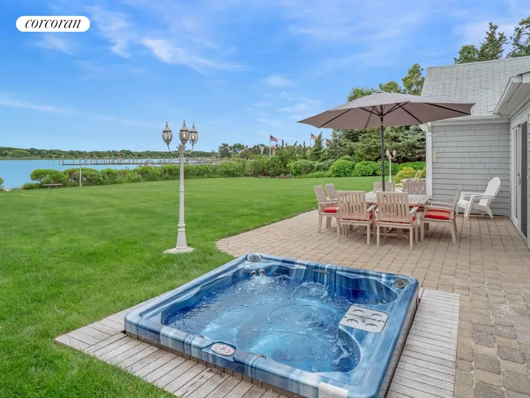 New York City Real Estate | View 46 Little Neck Road | Hot tub w/a view | View 27