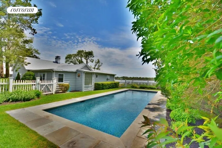 New York City Real Estate | View 46 Little Neck Road | Dip in the pool after day at the beach | View 29