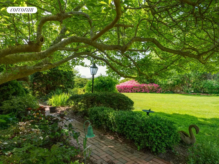 New York City Real Estate | View 146 Westminster Road | Garden tour worthy landscaping | View 21