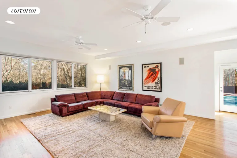 New York City Real Estate | View 498 Little Noyac Path | Den/Living Room | View 8