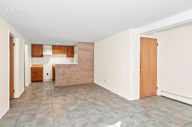 New York City Real Estate | View 13 Cora Court | Living Room/Kitchen in Apartment | View 10