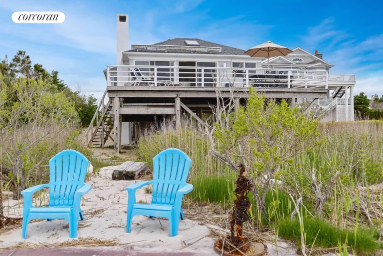New York City Real Estate | View 56 Dune Road | Small Bay Beach | View 21
