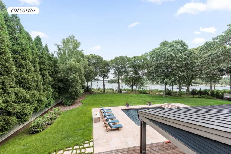 New York City Real Estate | View 3831 Noyac Road | Waterfront with dock | View 24