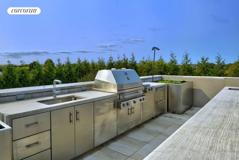 New York City Real Estate | View 142 Crestview Lane | roof deck BBQ | View 27