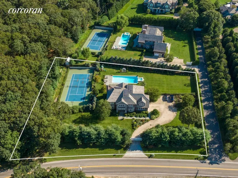 New York City Real Estate | View 1109 Head of Pond Road | Aerial | View 2